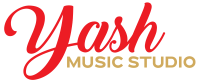 Yash Music Studio Square Logo Wide